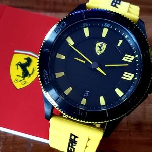 Scuderia Ferrari Yellow Sport Watch